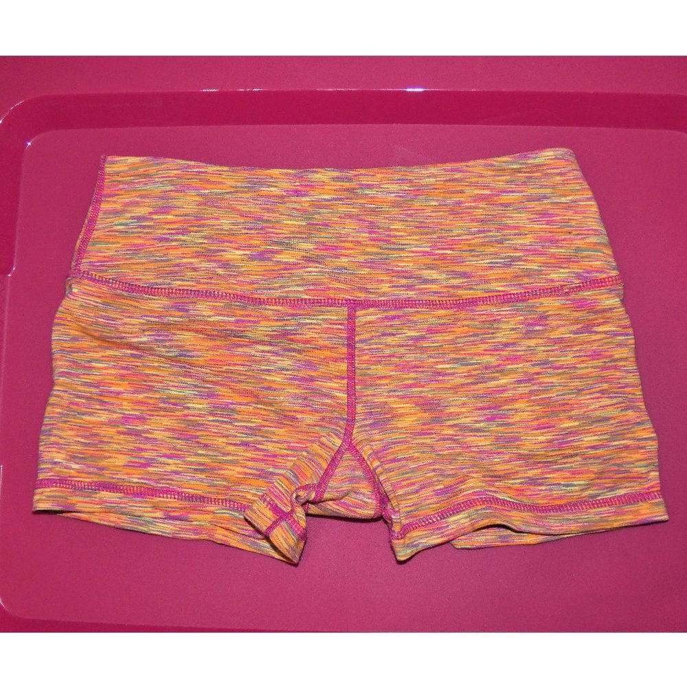 Scorpian Sol Yoga Shorts XS-S space dye pink/peach/gray